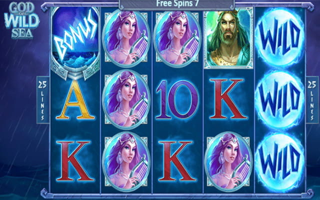 God of the Sea Slot by Nektan